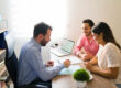 Insurance agent reviewing coverage gaps with underinsured California families